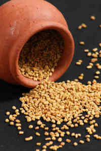 Fenugreek seeds can reduce absorption of sugar into the blood