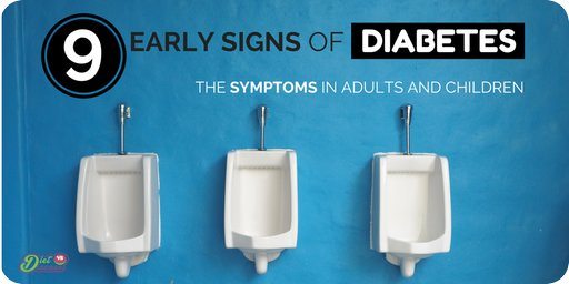 9 Early Signs of Diabetes: The Symptoms In Adults and Children