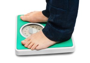 Weight gain or much greater difficulty losing weight with hypothyroidism