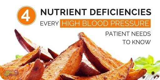 Nutrient deficiencies with high blood pressure