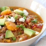 Slow Cooker Paleo Jalapeno Popper Chicken Chili