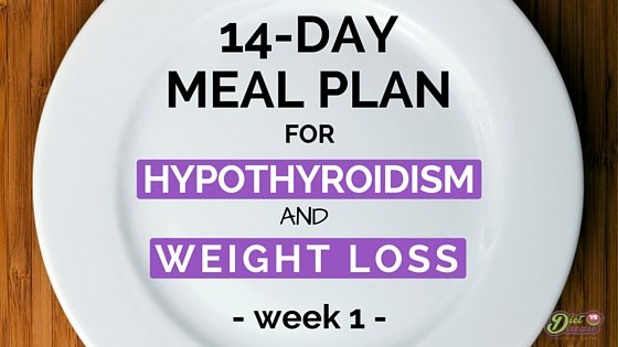 diet plan for weight loss with hypothyroidism