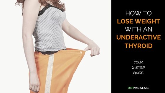 How to lose weight with an underactive thyroid