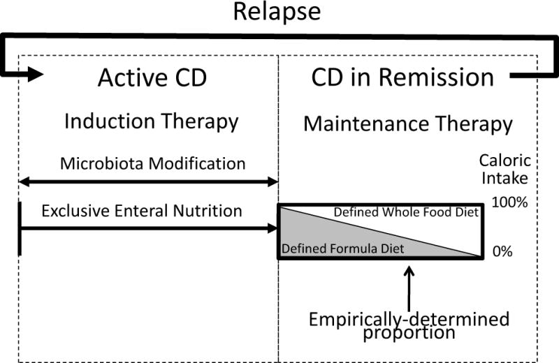 enteral nutrition for crohns disease