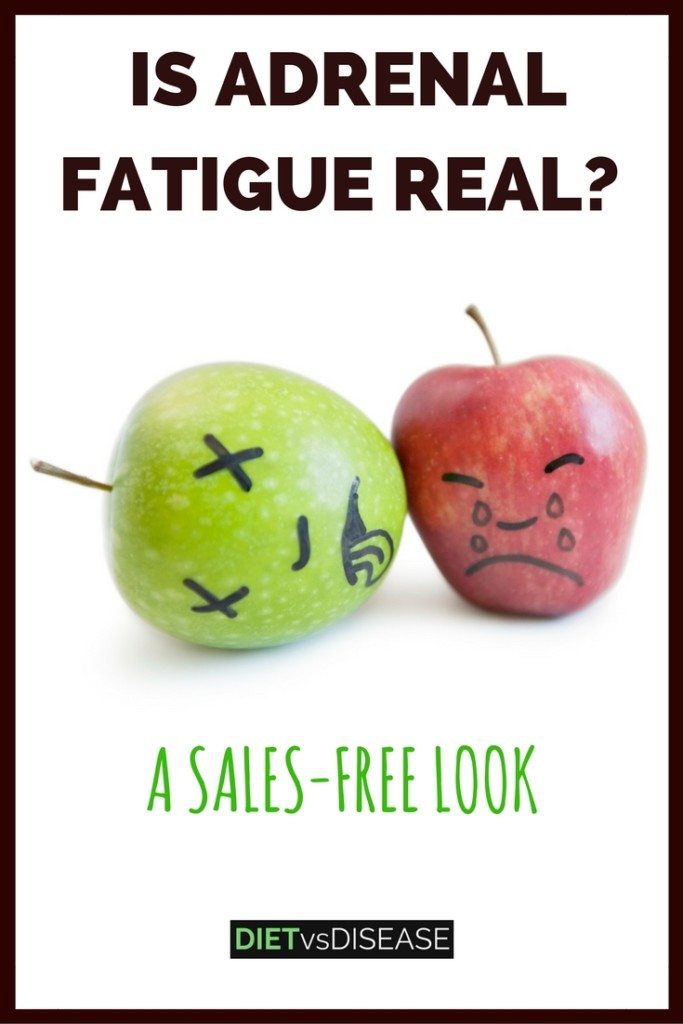 Adrenal fatigue refers to a cluster of common symptoms one might experience when under stress. But is it even real? This article looks at the facts: https://www.dietvsdisease.org/adrenal-fatigue-real/ 