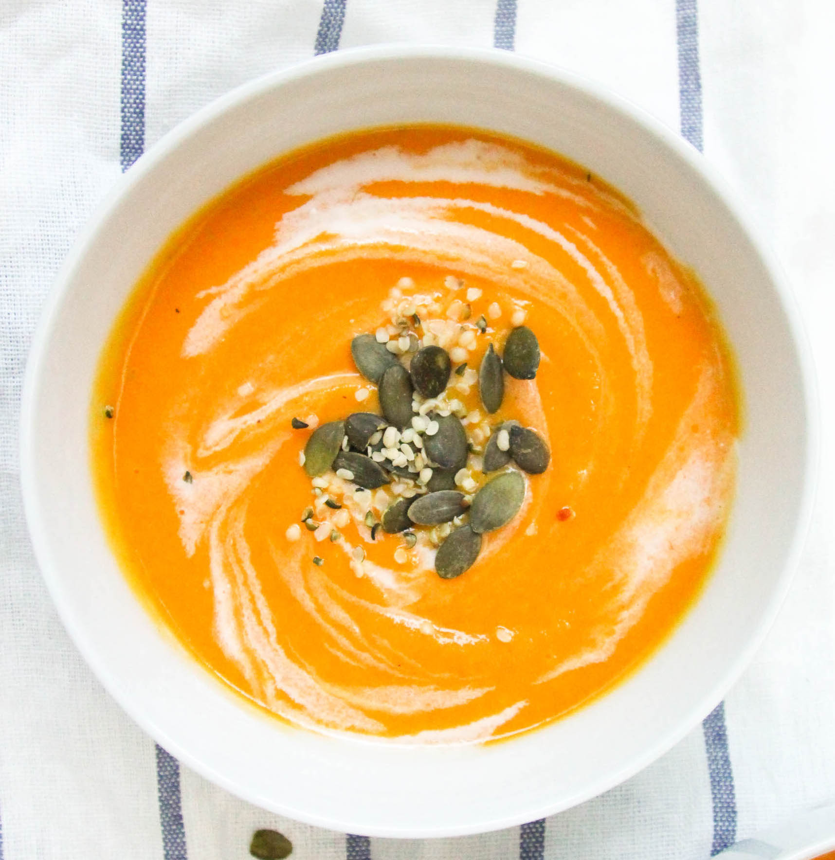 Carrot, Coconut and Ginger Soup