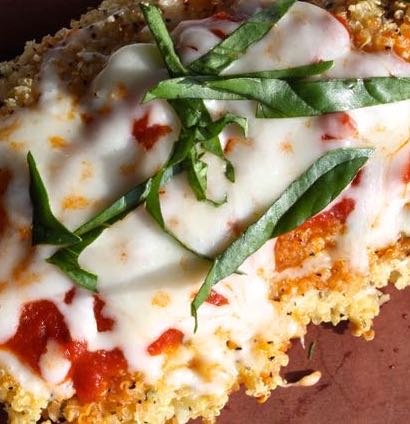 Quinoa-crusted-chicken