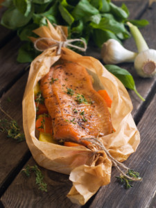 Cook Steamed Salmon