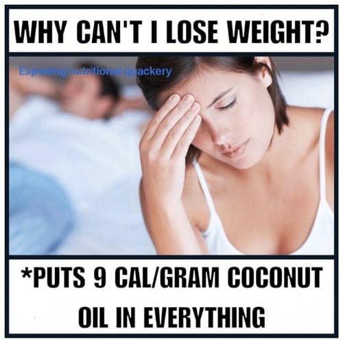 coconut oil weight loss