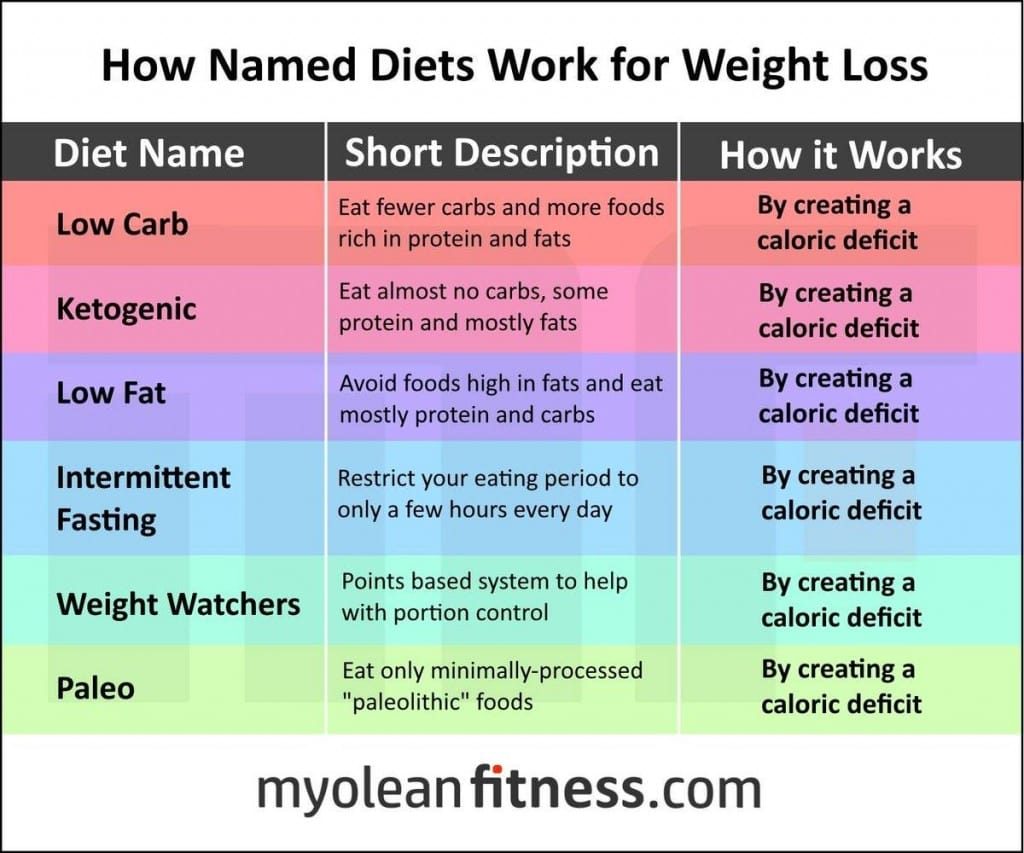 All Diets Work In The Exact Same Way- They Cut Your Calorie Intake