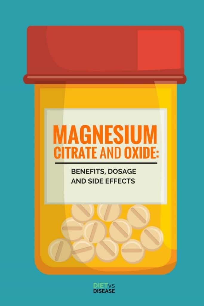 Magnesium Citrate and Oxide- Benefits, Dosage and Side Effects Pin