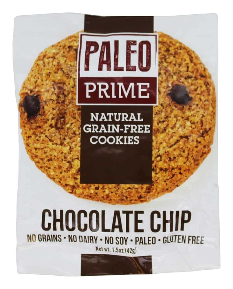 paleo choc chip cookie