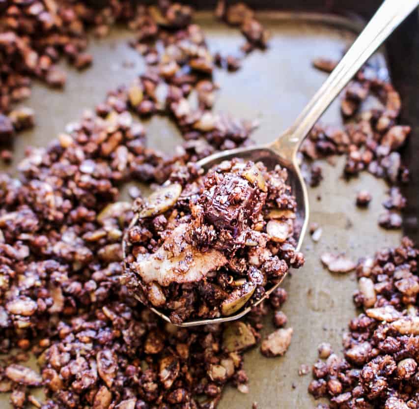 Dark Chocolate Granola Recipe 1