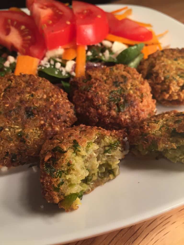 Low FODMAP Falafel Salad