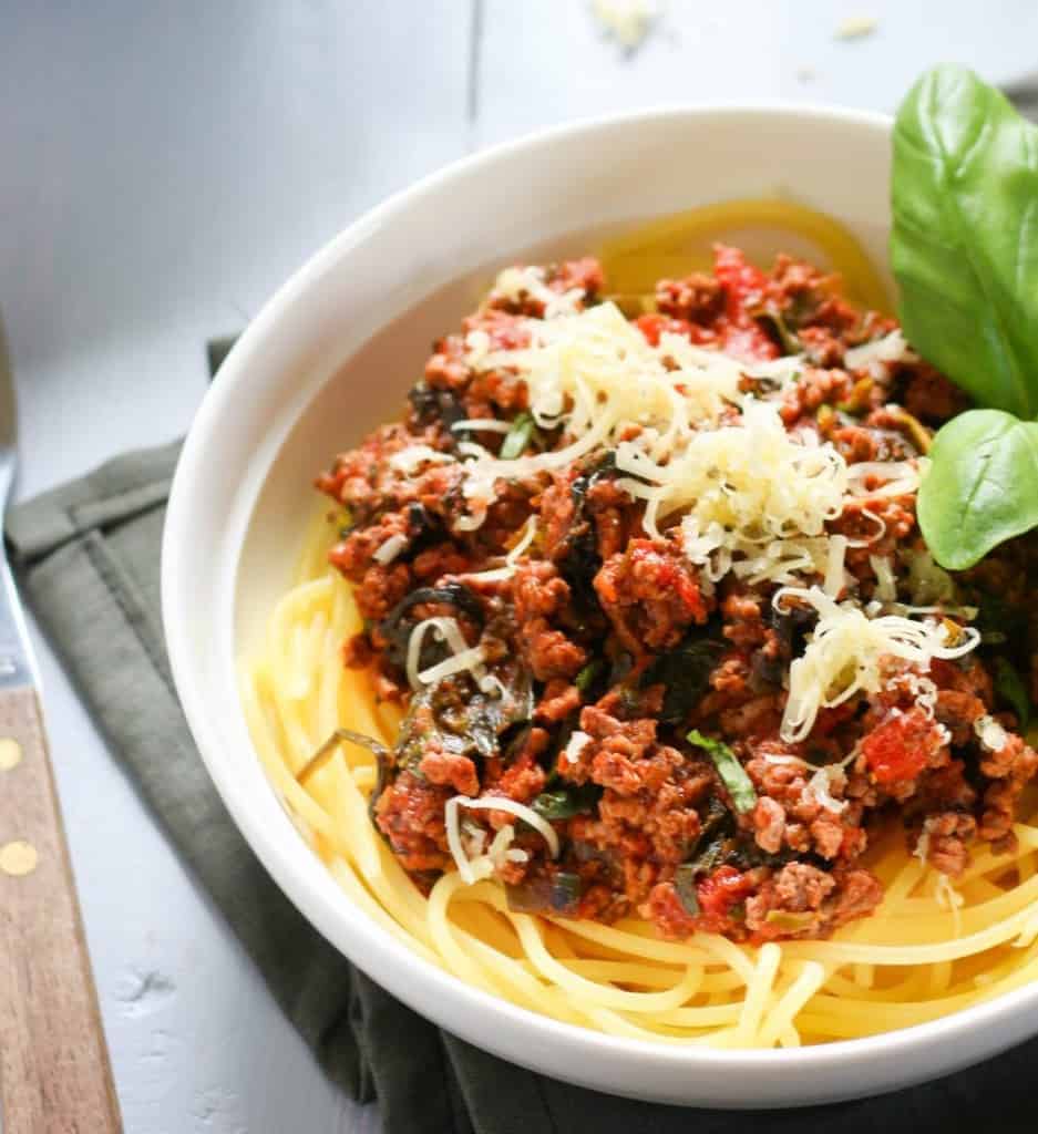 Spaghetti Bolognese 1