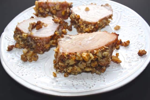 Walnut-crusted-pork