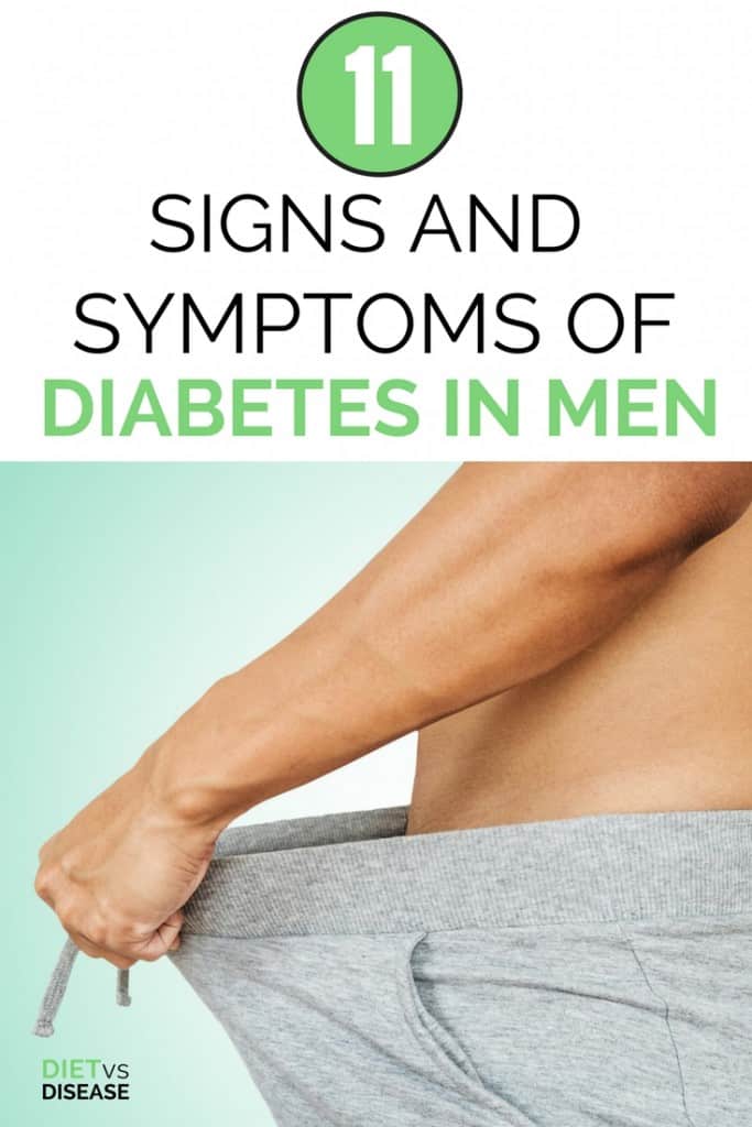 11 Signs and Symptoms of Diabetes in Men