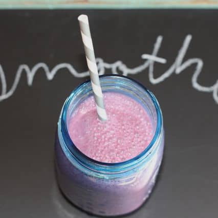 Blueberry Lime Coconut Smoothie 