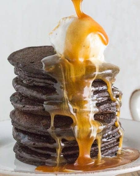 Gluten Free Chocolate Pancakes