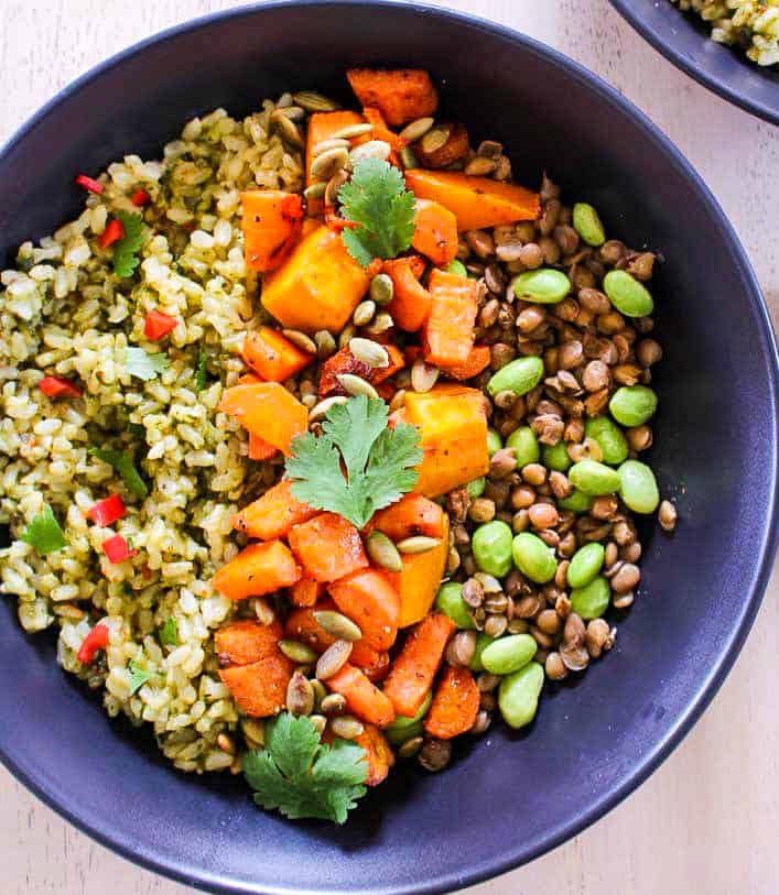 Vegan nourishing bowl 2