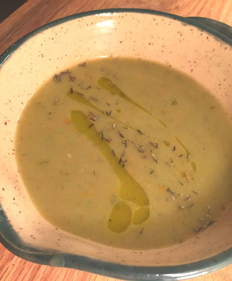 Creamy Potato and Leek Soup