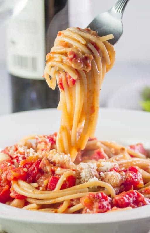 Pasta All Amatriciana